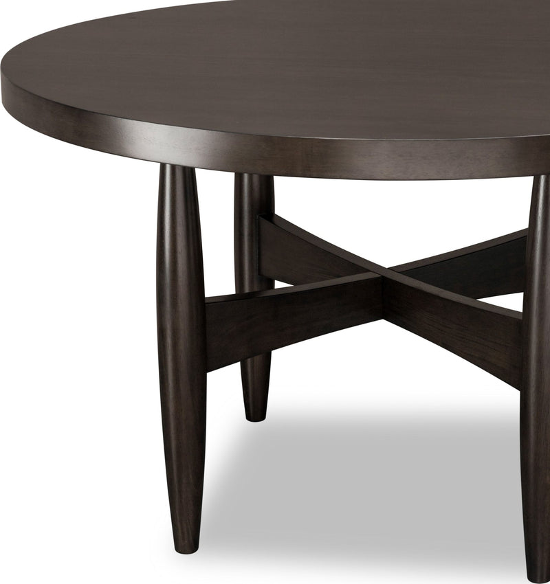 Koko Round Acacia Wood Dining Table in Minx