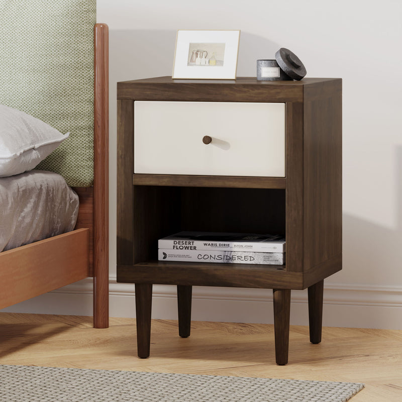Nystrom - Single Drawer Nightstand - R&R Furniture Gallery (Fountain Valley, CA)