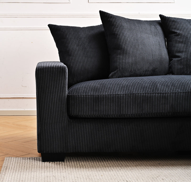 Luxe - Oversized 2 Piece Sectional Couches For Living Room, L Shaped Sofa With Chaise - R&R Furniture Gallery (Fountain Valley, CA)
