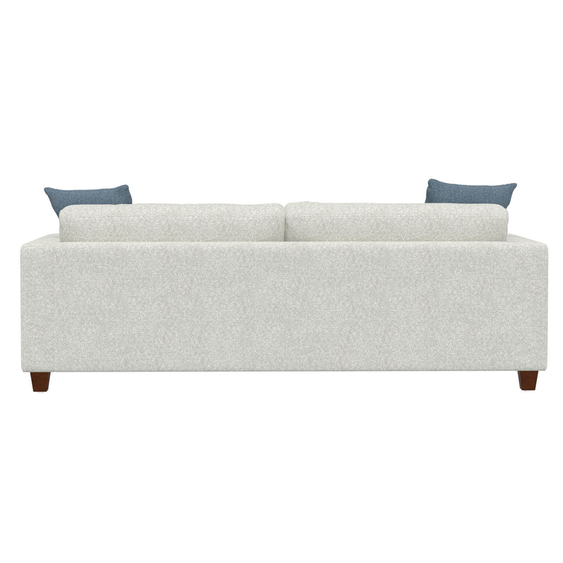 Pop Up Sleeper Sofa For Living Spaces - White - R&R Furniture Gallery (Fountain Valley, CA)