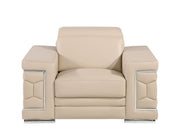 296 - Genuine Leather Chair - R&R Furniture Gallery (Fountain Valley, CA)
