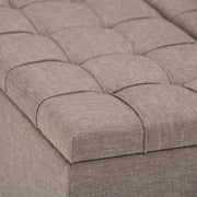 Harrison - Upholstered Coffee Table Storage Ottoman - R&R Furniture Gallery (Fountain Valley, CA)