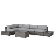 Stylish Entertainment Sectional Set, Outdoor Living - R&R Furniture Gallery (Fountain Valley, CA)