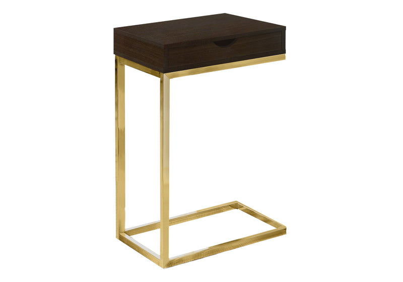 Accent Table, C - Shaped Contemporary & Modern Elegant Design - R&R Furniture Gallery (Fountain Valley, CA)