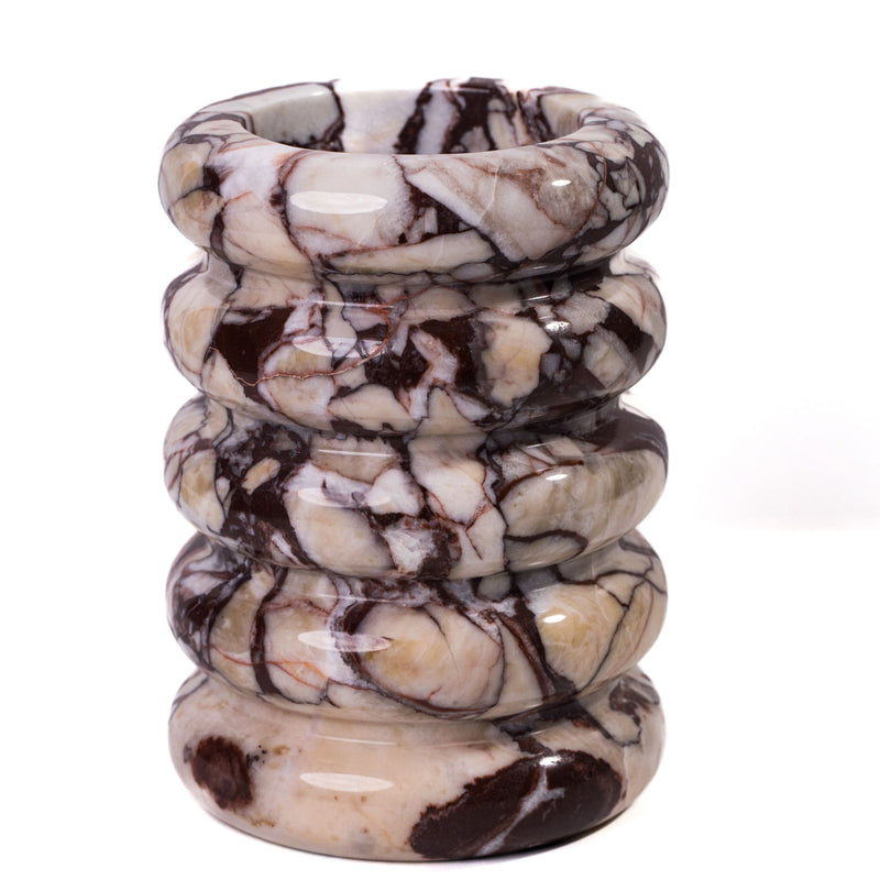 Marble Layered Vase - R&R Furniture Gallery (Fountain Valley, CA)