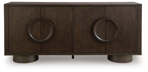 Veeda - Accent Cabinet - Dark Brown - R&R Furniture Gallery (Fountain Valley, CA)