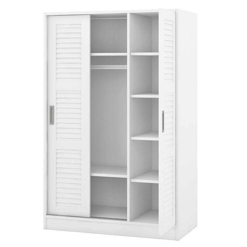 3 Door Shutter Wardrobe & Shelves - R&R Furniture Gallery (Fountain Valley, CA)