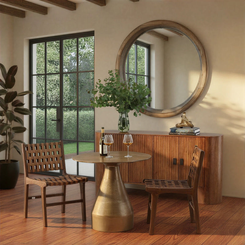 Brema - Bistro Table - Antique Brass