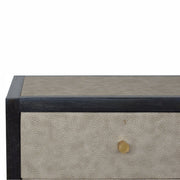 Nightstand, 3 Drawer - Black - R&R Furniture Gallery (Fountain Valley, CA)