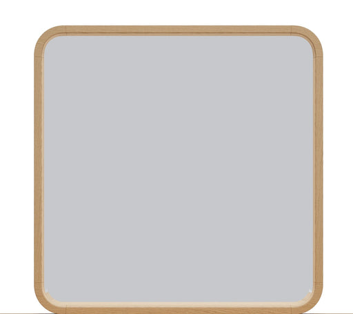 Modus Elora Drs Timber Mirror with a sleek wooden frame, standing upright as a stylish standalone home decor piece.