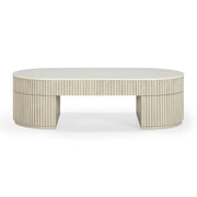 Bella - Oval Coffee Table - R&R Furniture Gallery (Fountain Valley, CA)