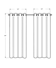 2 Pieces Set, Curtain Panel, Room Darkening, Grommet - R&R Furniture Gallery (Fountain Valley, CA)