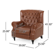 Classic Style Push Back Chair - R&R Furniture Gallery (Fountain Valley, CA)