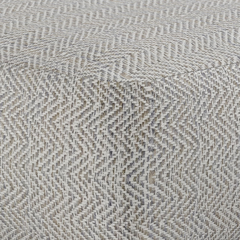 Nate - Handcrafted Square Pouf - R&R Furniture Gallery (Fountain Valley, CA)