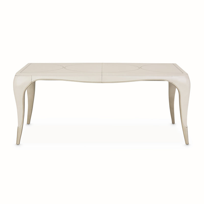 London Place - Rectangular Dining Table - Creamy Pearl - R&R Furniture Gallery (Fountain Valley, CA)
