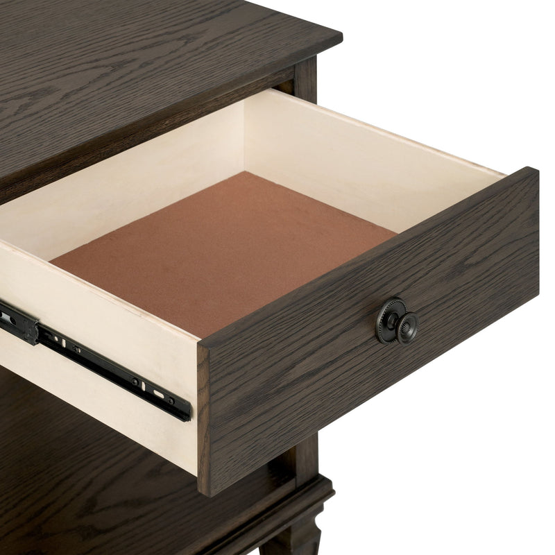 Victoria - Bedside Table With Drawer And Shelf - R&R Furniture Gallery (Fountain Valley, CA)