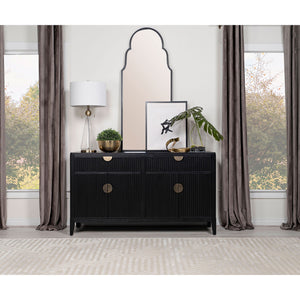 Mason - 2 Drawer Sideboard Storage Furniture - Black
