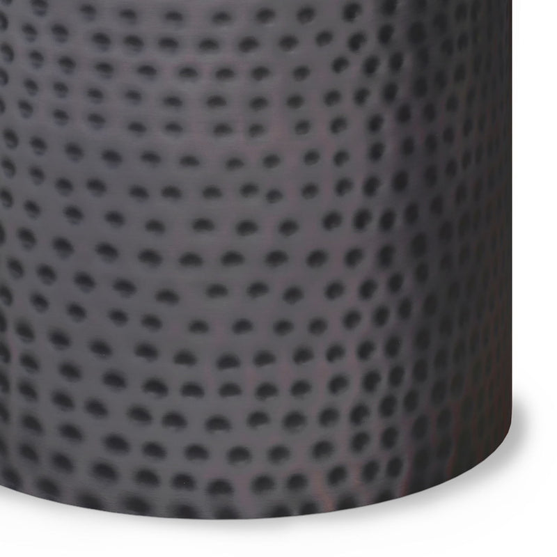 Corbin - Hammered Metal Side Table - R&R Furniture Gallery (Fountain Valley, CA)
