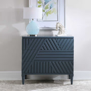 Uttermost Colby accent drawer chest with dark wood finish and modern design, featuring multiple drawers and sleek hardware.