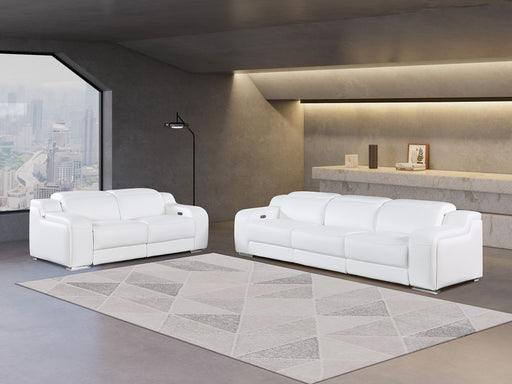 1116 - 5-Piece Modular Power Reclining Sofa And Loveseat Set In With 4 Power Recliners & Power Headrests - R&R Furniture Gallery (Fountain Valley, CA)