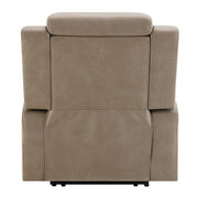 Lugo - Power Motion Recliner With Cup Holder - Camel - R&R Furniture Gallery (Fountain Valley, CA)