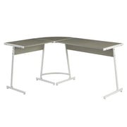 Carver - Computer Desk - Gray & White - R&R Furniture Gallery (Fountain Valley, CA)