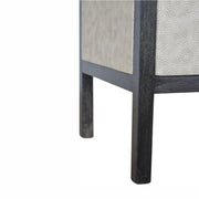 Nightstand, 3 Drawer - Black - R&R Furniture Gallery (Fountain Valley, CA)