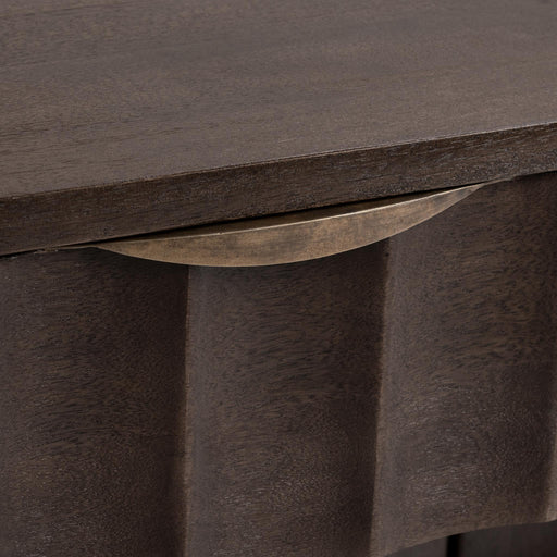 Baylee - 1 Drawer Nightstand - Cocoa Brown - R&R Furniture Gallery (Fountain Valley, CA)