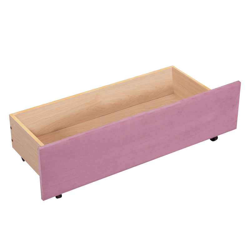 Upholstered Daybed With Ergonomic Design Backrest - R&R Furniture Gallery (Fountain Valley, CA)