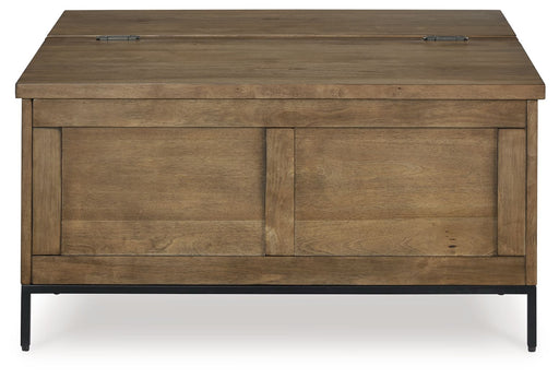 Torlanta - Lift Top Cocktail Table - Brown - R&R Furniture Gallery (Fountain Valley, CA)