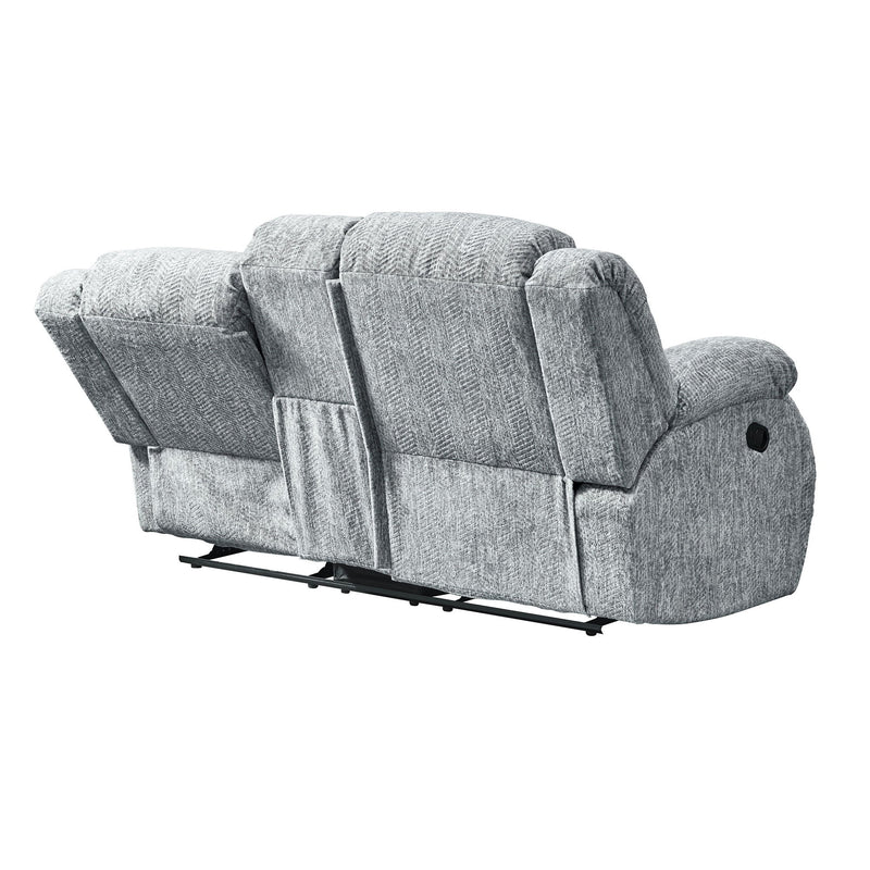 Stonic - Console Reclining Loveseat - R&R Furniture Gallery (Fountain Valley, CA)