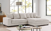 Luxe - Oversized 2 Piece Sectional Couches For Living Room, L Shaped Sofa With Chaise - R&R Furniture Gallery (Fountain Valley, CA)
