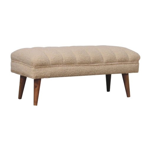 Puffer Bench - Beige - R&R Furniture Gallery (Fountain Valley, CA)