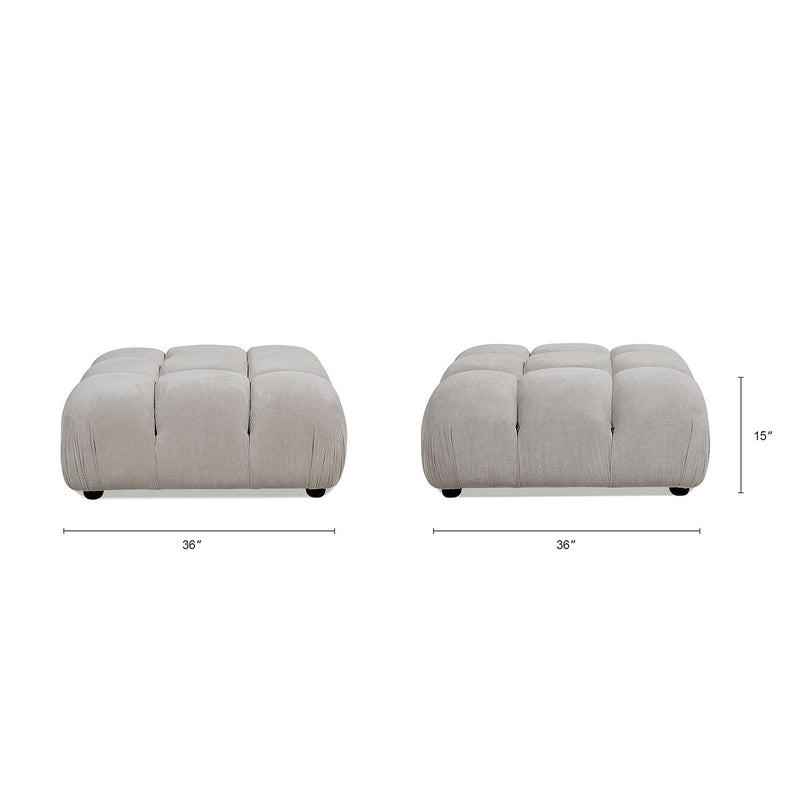 Marcel - Bubble Modular Modern Cocktail Ottoman - R&R Furniture Gallery (Fountain Valley, CA)