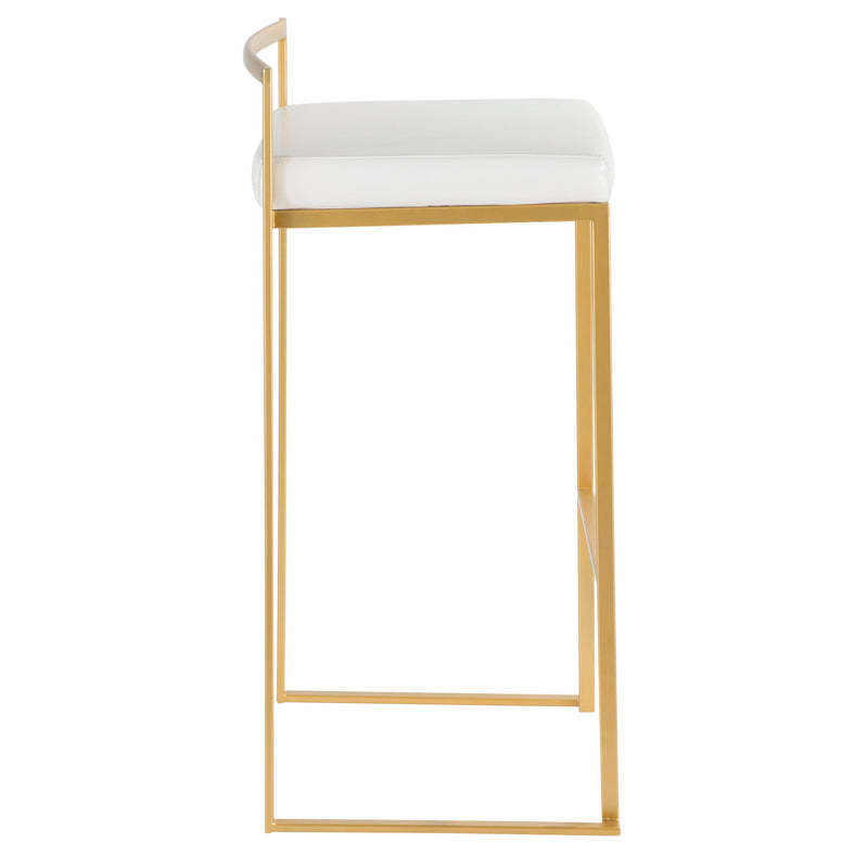 Lumi Source Fuji contemporary glam barstool with quality construction, featuring a stylish design and modern finish.