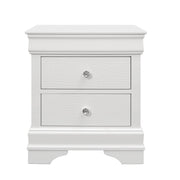 Shaker - Crocodile Metallic Nightstand - R&R Furniture Gallery (Fountain Valley, CA)