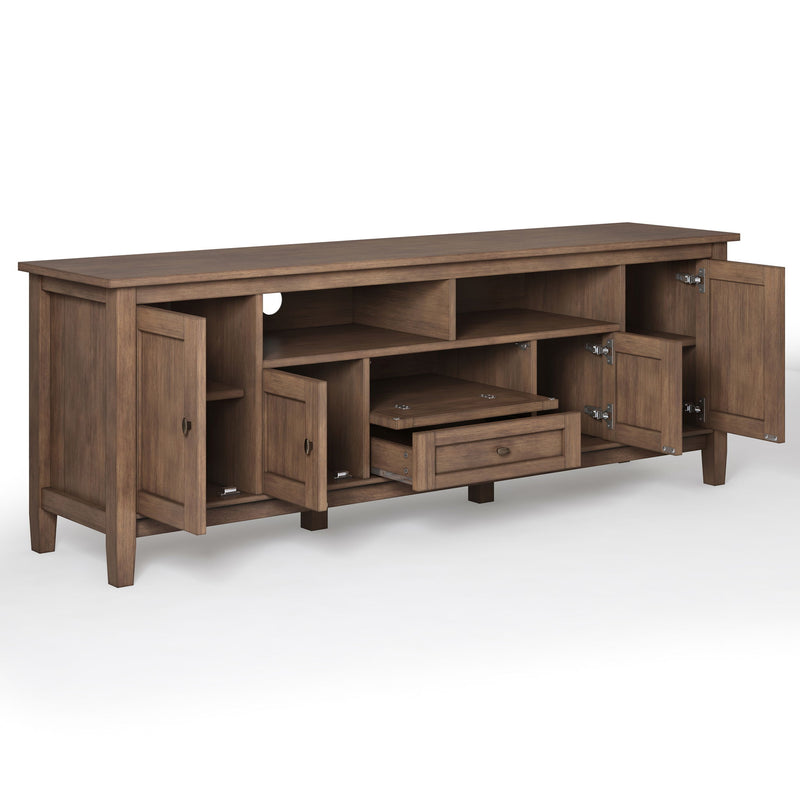 Warm Shaker - Handcrafted TV Media Stand - R&R Furniture Gallery (Fountain Valley, CA)