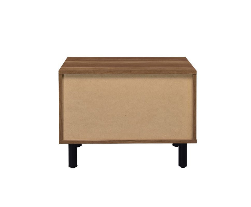 Trolgar - Accent Table - Brown Oak & Black - R&R Furniture Gallery (Fountain Valley, CA)