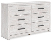 Cayboni - Six Drawer Dresser - Whitewash - R&R Furniture Gallery (Fountain Valley, CA)