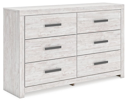 Cayboni - Six Drawer Dresser - Whitewash - R&R Furniture Gallery (Fountain Valley, CA)