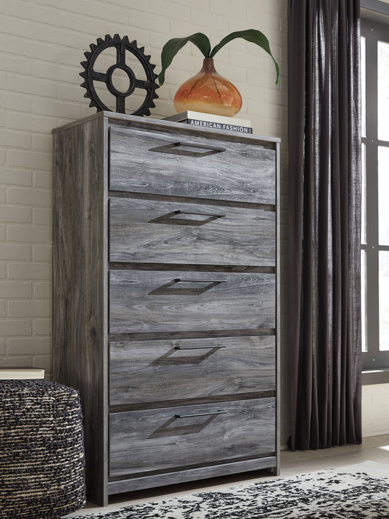 Baystorm - Panel Bedroom Set - Gray - R&R Furniture Gallery (Fountain Valley, CA)
