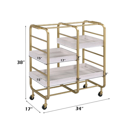 Vorrik - Serving Cart - R&R Furniture Gallery (Fountain Valley, CA)