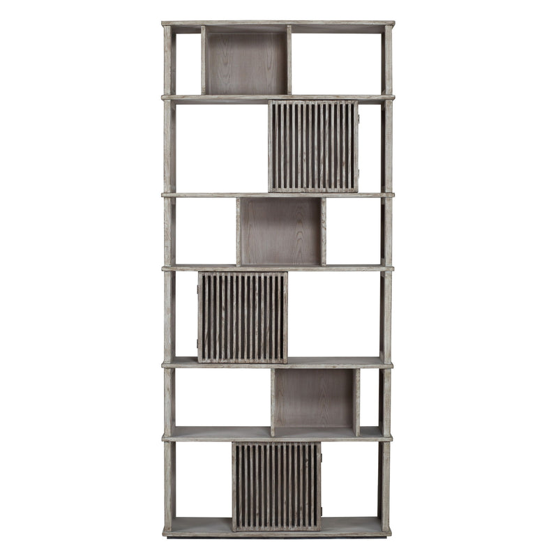 Marco - Bookcase - Light Gray Wash