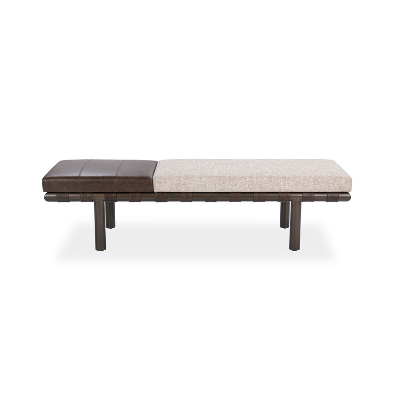 Brooklyn - Accent Bench - Coco Latte - R&R Furniture Gallery (Fountain Valley, CA)