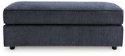 Albar Place - Oversized Accent Ottoman - Cobalt - R&R Furniture Gallery (Fountain Valley, CA)