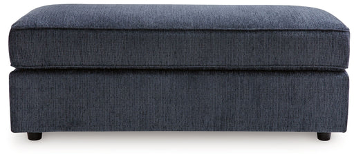 Albar Place - Oversized Accent Ottoman - Cobalt - R&R Furniture Gallery (Fountain Valley, CA)