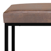 Reynolds - Bench - Distressed Chestnut Brown - R&R Furniture Gallery (Fountain Valley, CA)