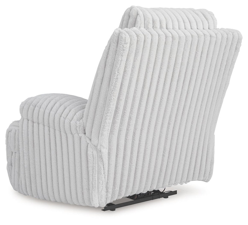 Rhines Falls - Zero Wall Recliner - Alloy - R&R Furniture Gallery (Fountain Valley, CA)