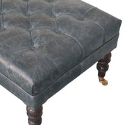 Buffalo - Ottoman With Castor Legs - R&R Furniture Gallery (Fountain Valley, CA)