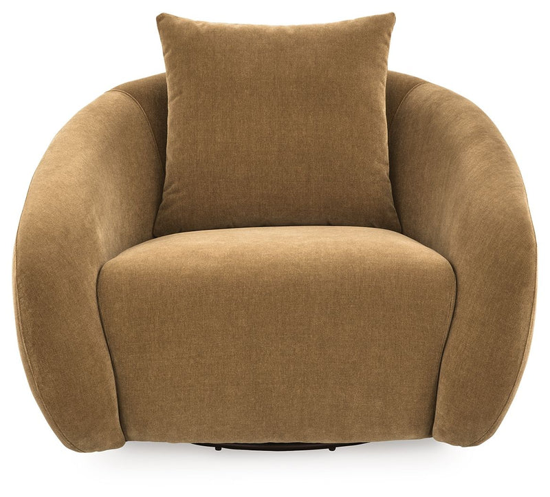 Yahya - Swivel Accent Chair - R&R Furniture Gallery (Fountain Valley, CA)